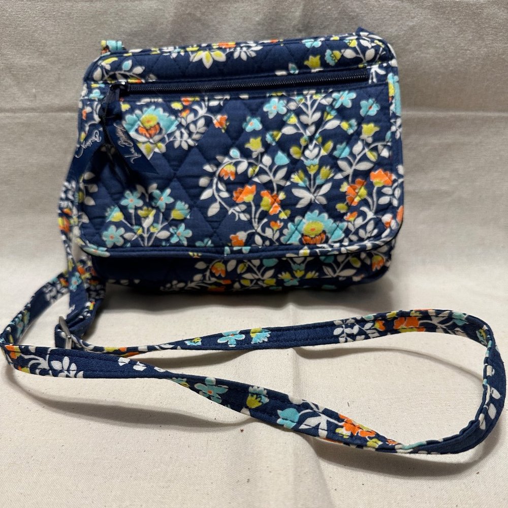 Gently Used Vera Bradley Small Crossbody - Navy